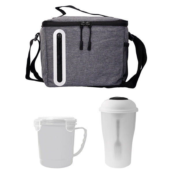 Soup & Salad Oval Cooler Lunch Set