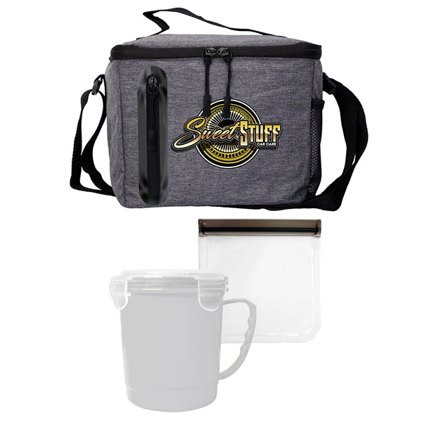 Soup & Sandwich Oval Cooler Lunch Set