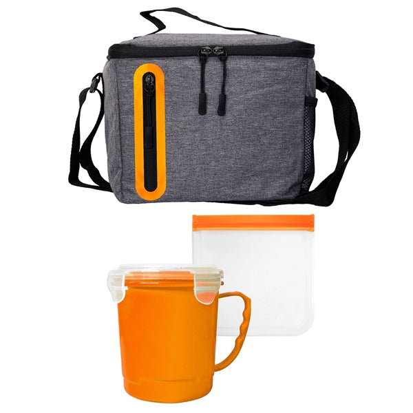 Soup & Sandwich Oval Cooler Lunch Set