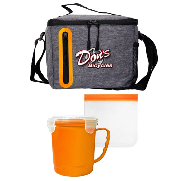 Soup & Sandwich Oval Cooler Lunch Set