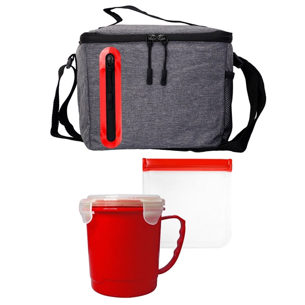 Soup & Sandwich Oval Cooler Lunch Set