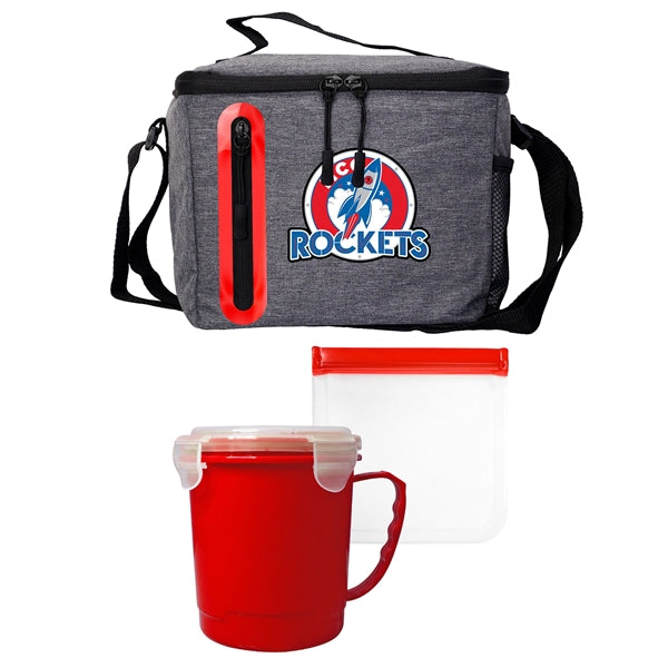 Soup & Sandwich Oval Cooler Lunch Set