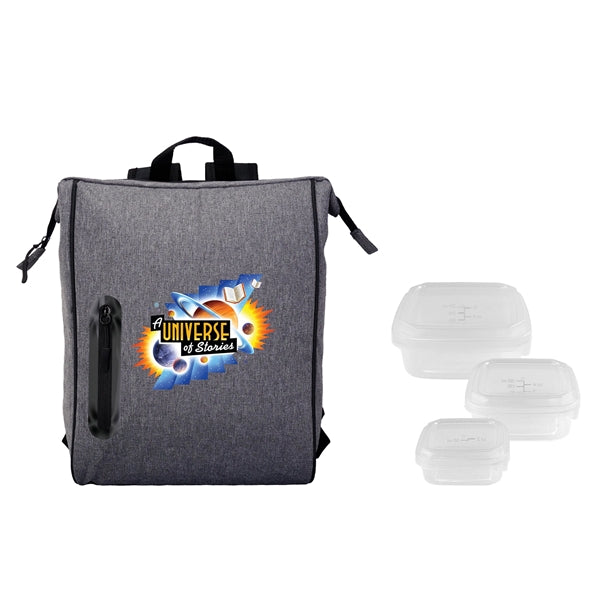 Portion Control Oval Lunch Cooler