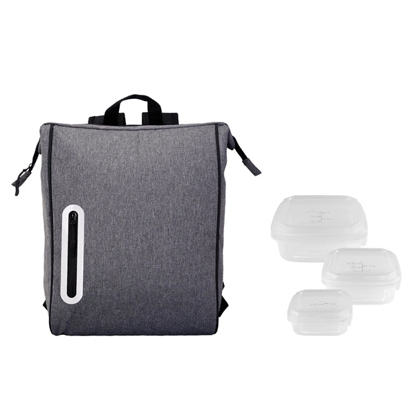 Portion Control Oval Lunch Cooler