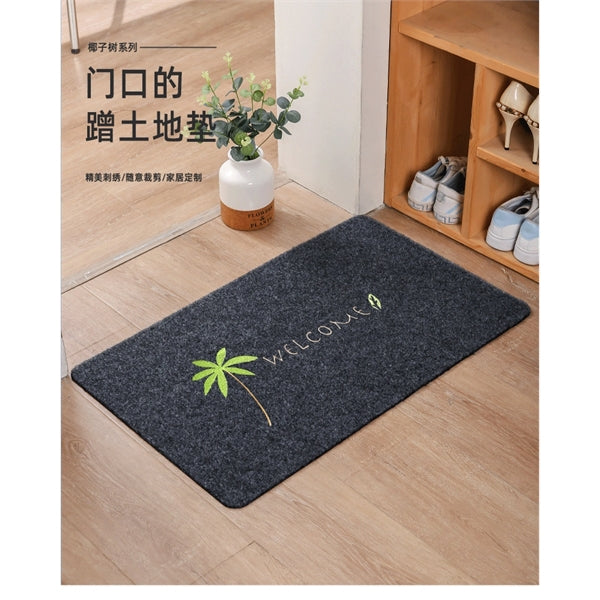 Welcome Doormat Entry Rug Non-slip Mat for Door Outdoor