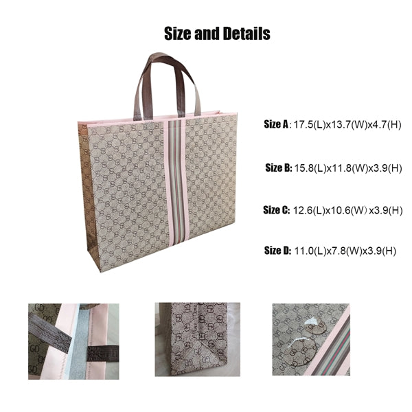 Plastic Shopping Gift Tote Bag