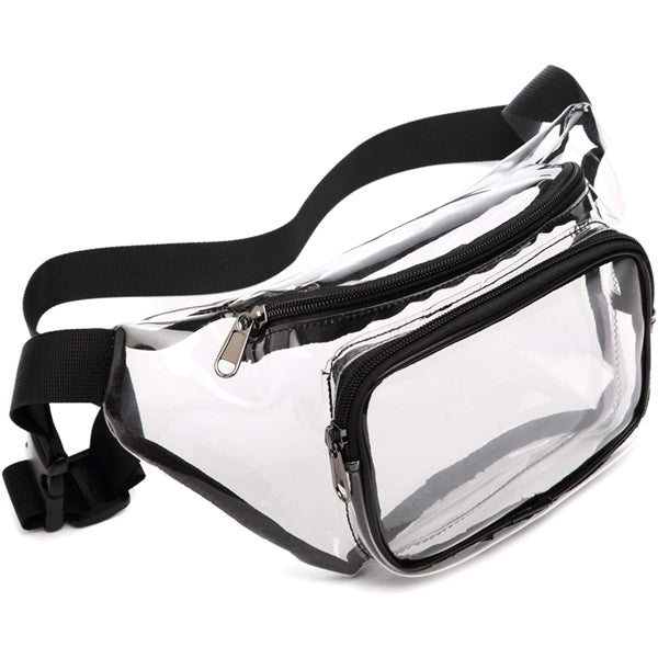 Transparent PVC waist bag