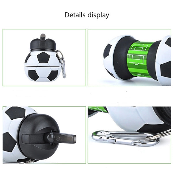 Collapsible Foldable Spherical Sports Water Bottle