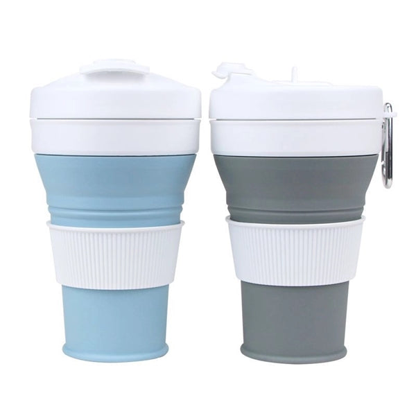 Collapsible Travel Cup Silicone Folding Sport Bottle