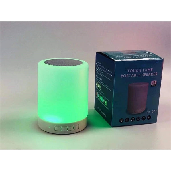 Wireless Speaker With Touch Light