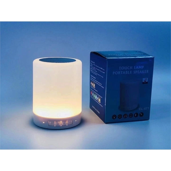 Wireless Speaker With Touch Light