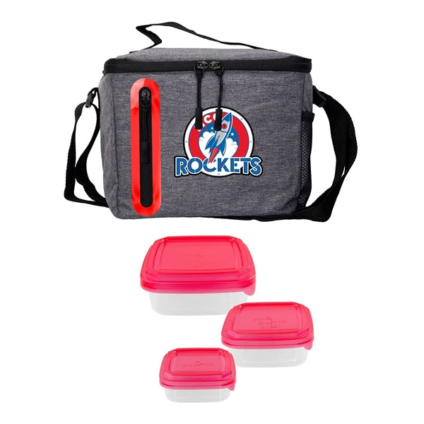 Portion Control Oval Cooler Lunch Set