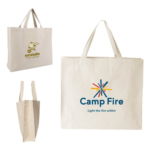 Premium 12oz Cotton Canvas Shopper