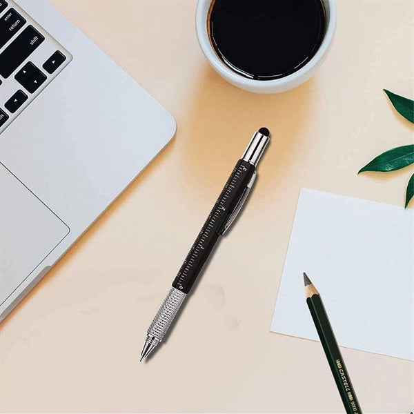 6 In 1 Stylus Ballpoint Pen