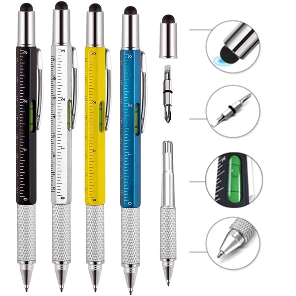 6 In 1 Stylus Ballpoint Pen