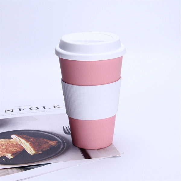 Eco-Friendly 15 oz Bamboo Fiber Tumbler