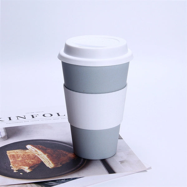 Eco-Friendly 15 oz Bamboo Fiber Tumbler
