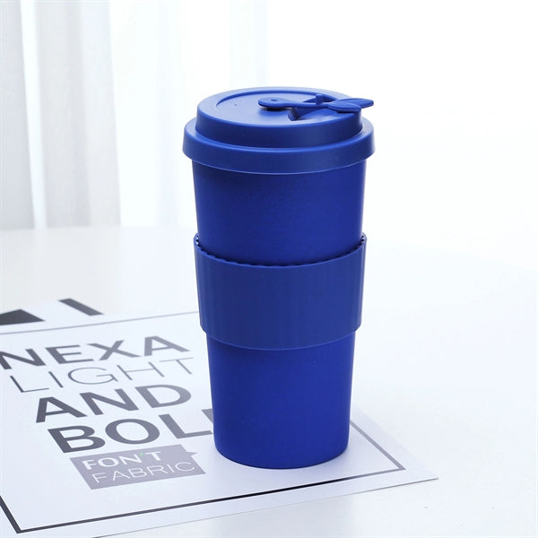 Eco-Friendly 17 oz Bamboo Fiber Tumbler