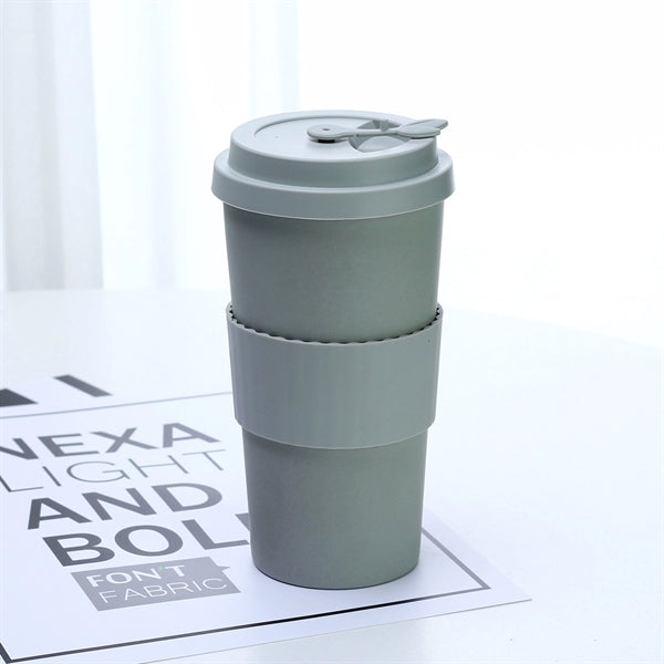 Eco-Friendly 17 oz Bamboo Fiber Tumbler