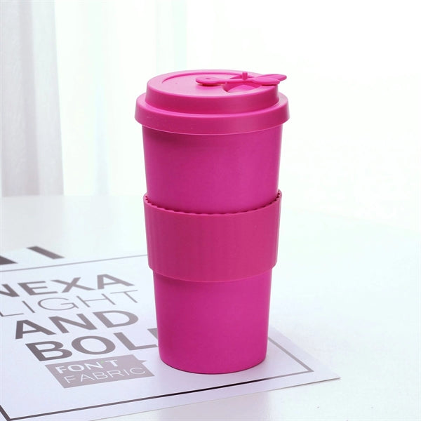 Eco-Friendly 17 oz Bamboo Fiber Tumbler