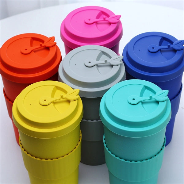 Eco-Friendly 17 oz Bamboo Fiber Tumbler