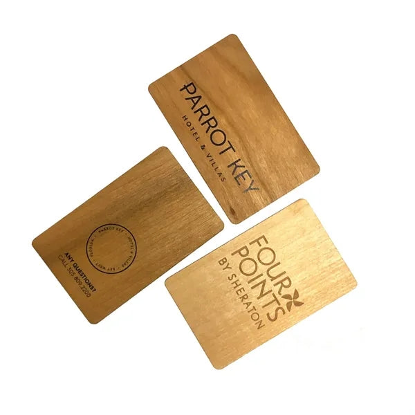 Mr.Tap NFC Wood Digital Business Card, Social Media Card