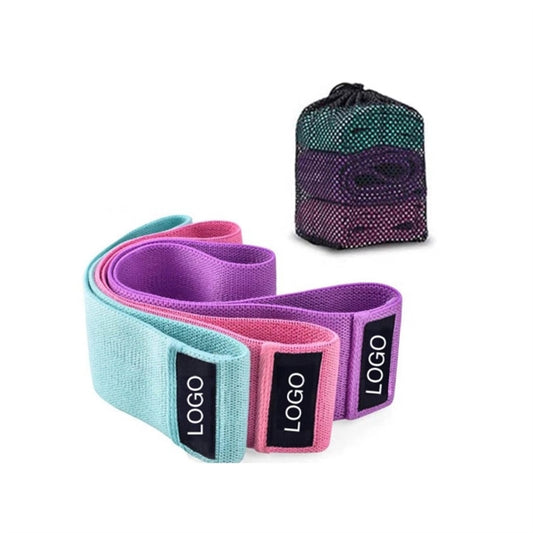Woven Yoga Stretch Band Set