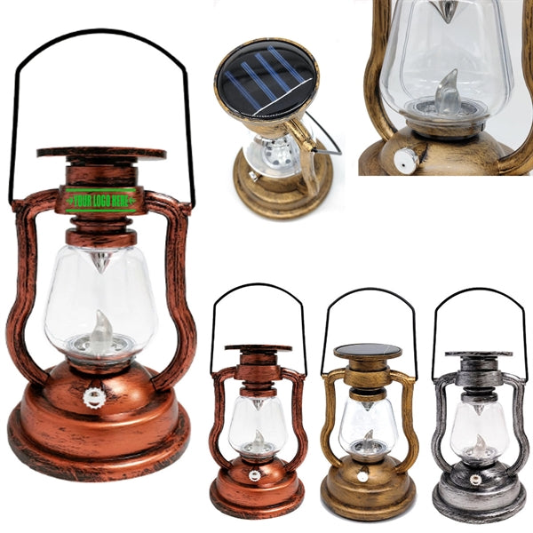 Retro Led Solar Oil Lamp