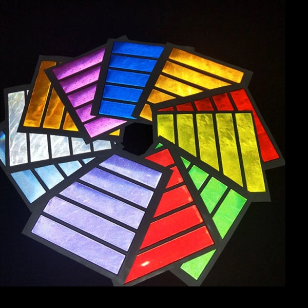 Reflective tape stickers