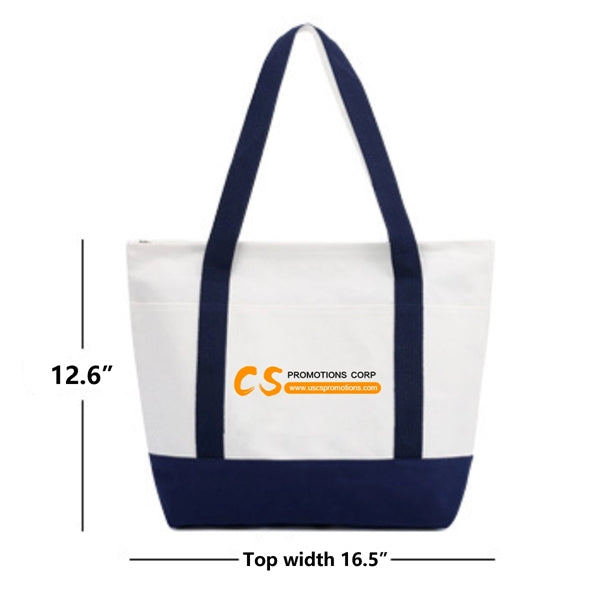 12oz Stylish Canvas Tote Bag Cotton Gift Pouch