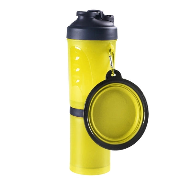 2-in-1 Pet Travel Bottle Bowl