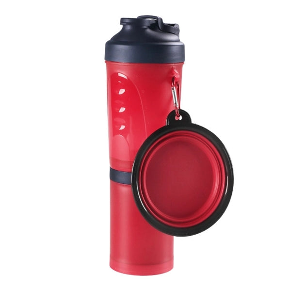 2-in-1 Pet Travel Bottle Bowl