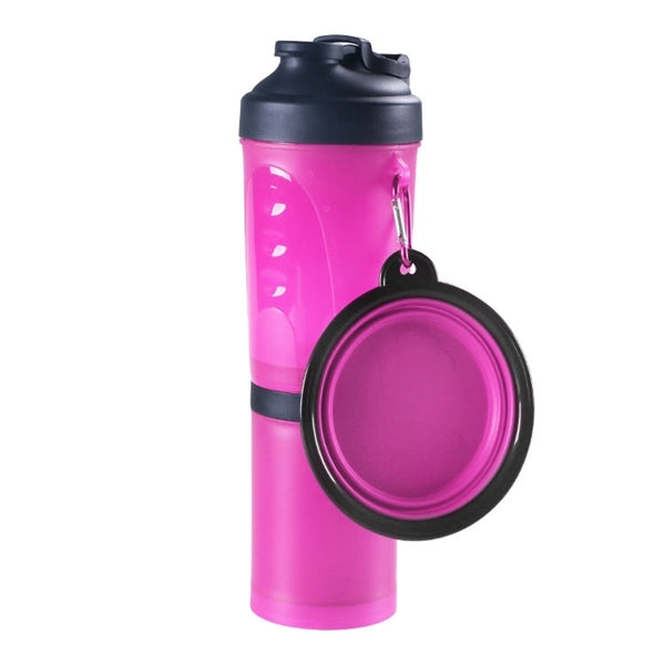 2-in-1 Pet Travel Bottle Bowl