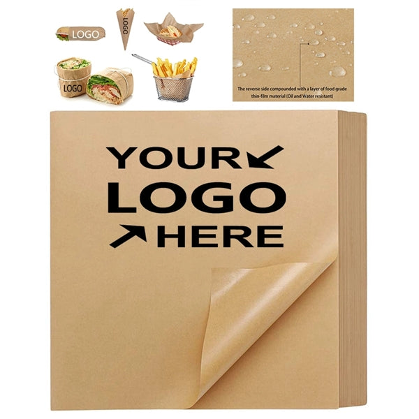 Natural Kraft Food Paper Liners