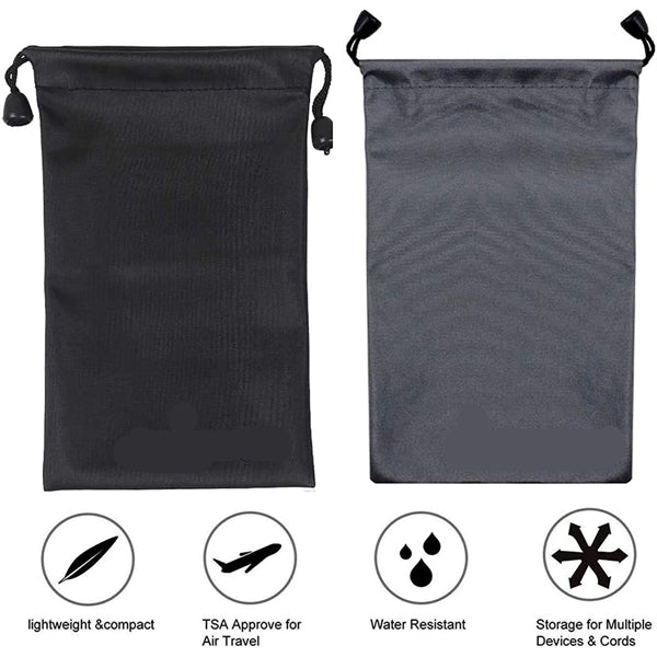 Waterproof pouch with Drawstring Closure