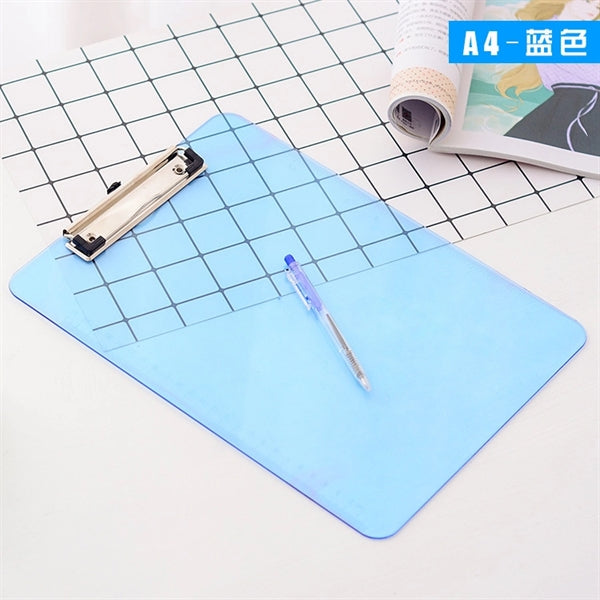 Clear Plastic A4 Clipboards