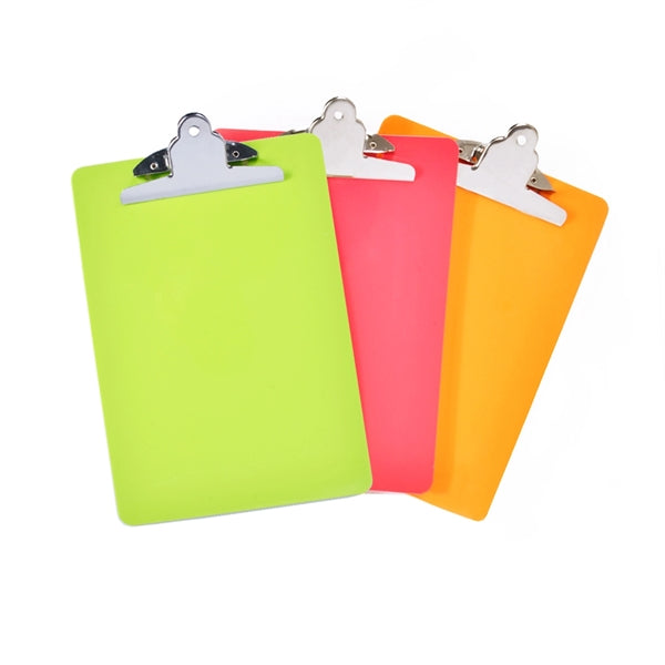 Plastic A4 Clipboards with Metal Clip