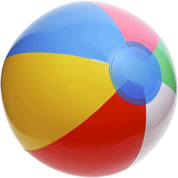 Inflatable Classic Rainbow Color 12 Inch Beach Balls