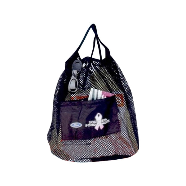 Nylon Drawstring Mesh Tote Bag