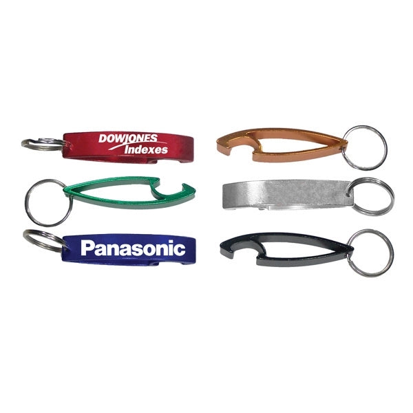 Eye shape bottle opener keychain