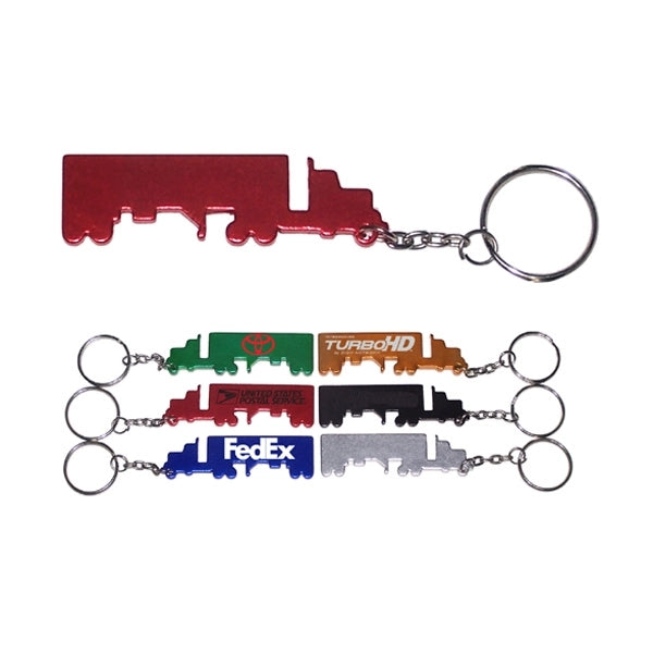 Truck shape keychain