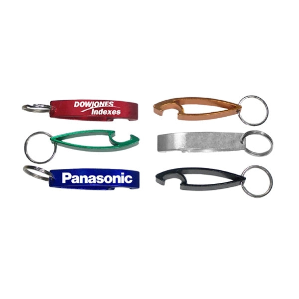 Eye shape bottle opener keychain