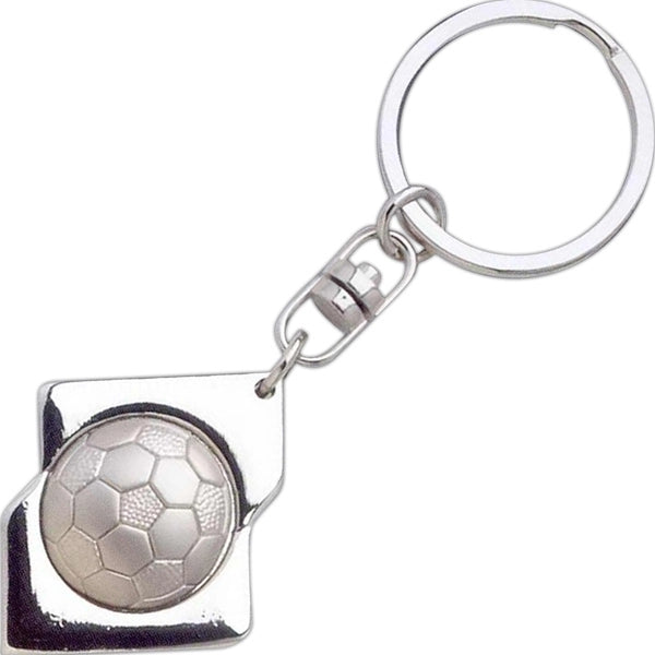 Key Tag, Zinc Die Cast, 3-Dimensional