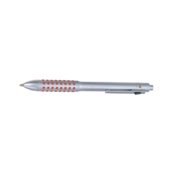 4-In-1 Pen, Stylus, Pencil, and Highlighter with Color Grip