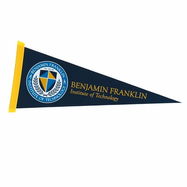 9" x 24" Colored Felt Pennant