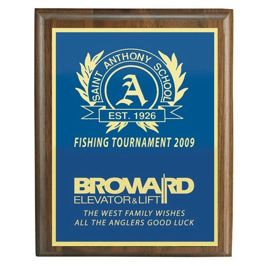 Genuine Walnut Plaque