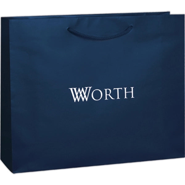 Matte Laminated Euro Tote Bag - Foil Stamp