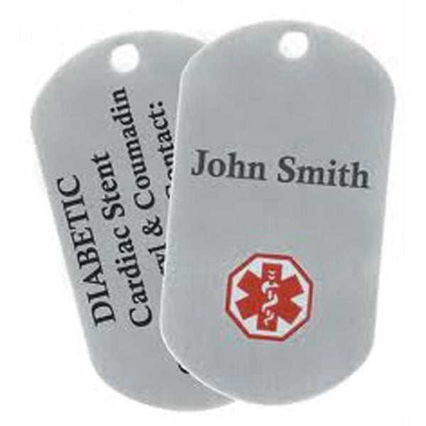 Aluminum Dog Tag
