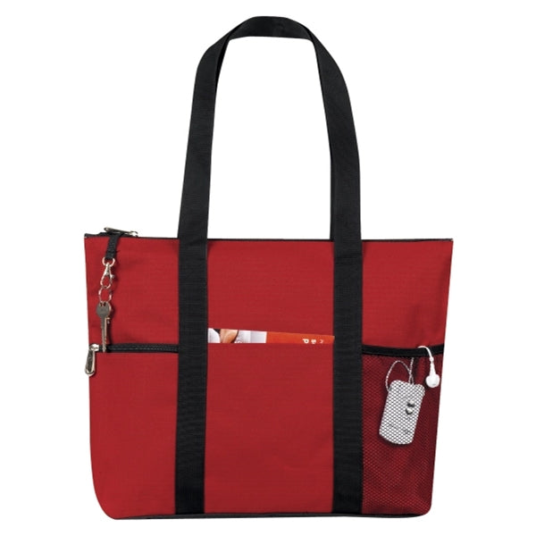 Deluxe Zipper Travel Tote