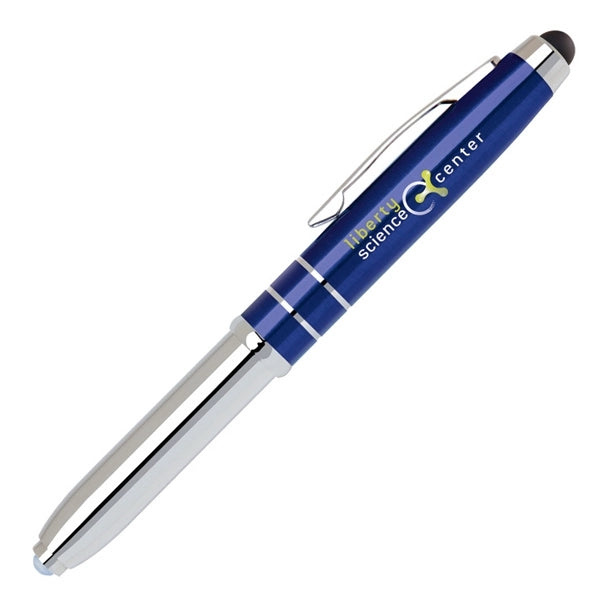 Multi function stylus light pen